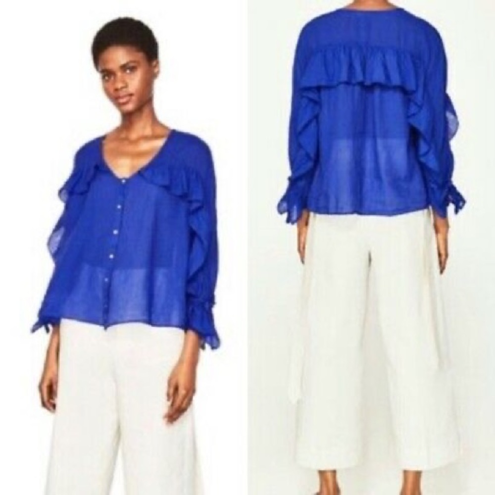 Zara Basic Collection Blouse - image 1